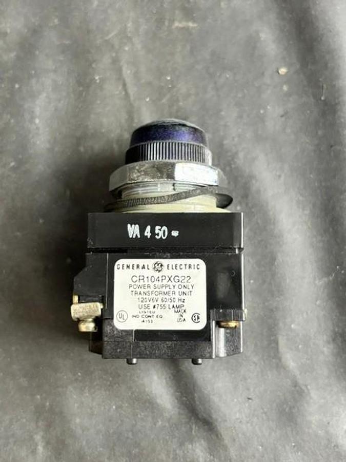 Used GENERAL ELECTRIC CR104PXG22 BLUE POWER SUPPLY TRANSFORMER