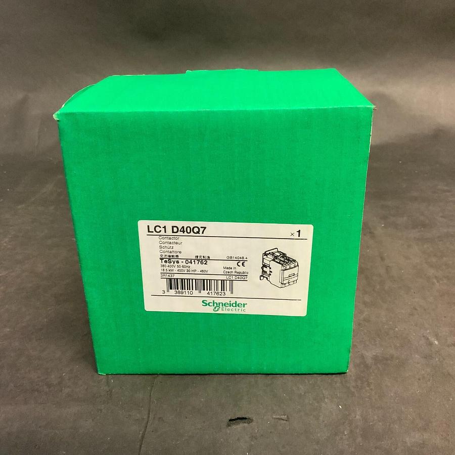 SCHNEIDER ELECTRIC LC1 D40Q7 CONTACTOR ($125 OBO)