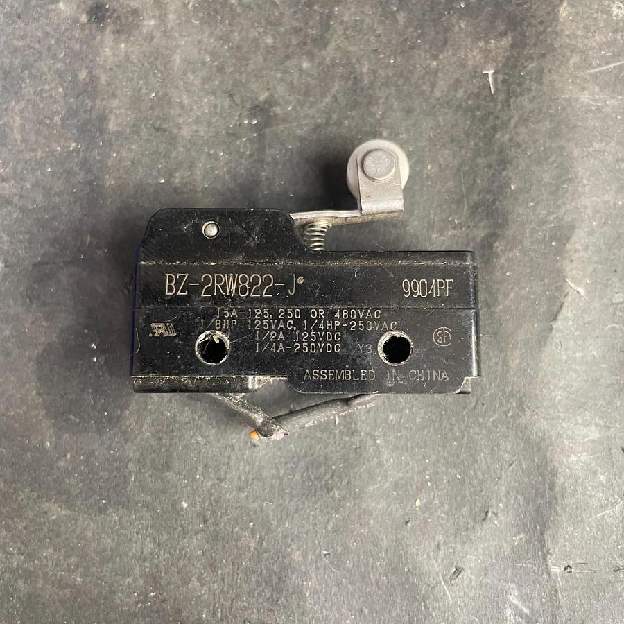 Used HONEYWELL BZ-2RW822-J MICRO SWITCH