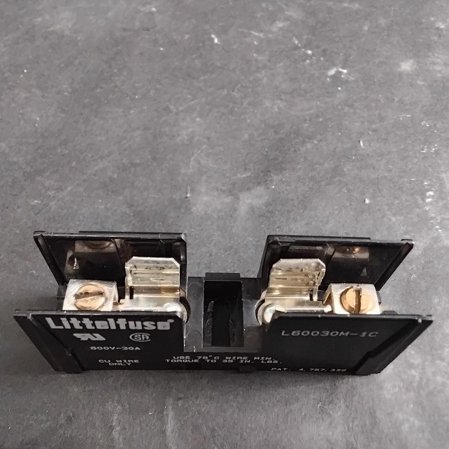 Used LITTELFUSE L60030M-1C FUSE BLOCK ($7 OBO)
