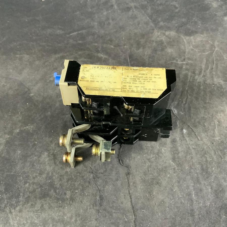 Used MITSUBISHI TH-K20TAKPUL OVERLOAD RELAY ($10 OBO)