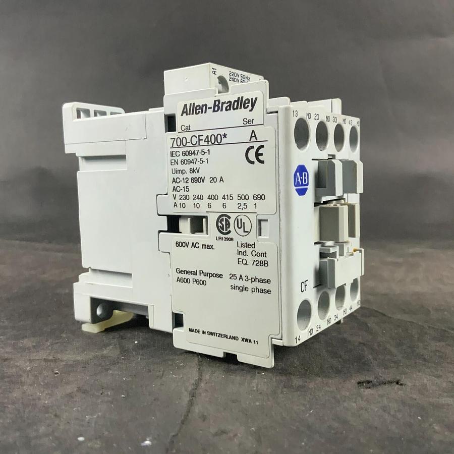 Used ALLEN BRADLEY 700-CF400* SERIES A CONTROL RELAY ($30 OBO)
