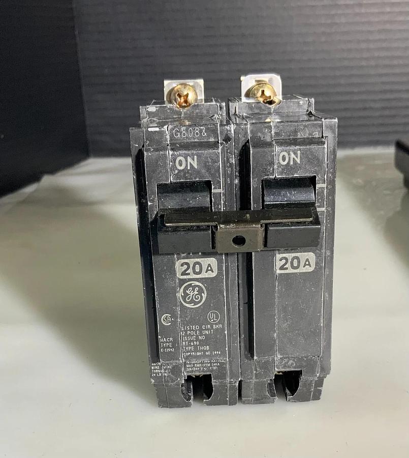 GENERAL ELECTRIC THBQ22020 (20AMP)  ($29.99/EACH  OBO)