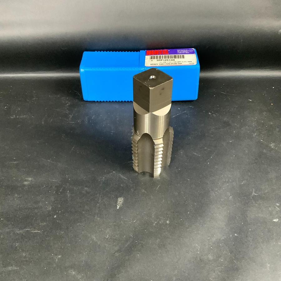 Used HERTEL 1-1/4-11-1/2 NPT 5-FLUTE HSS INTERRUPTED THREAD PIPE PLUG TAP ($85 OBO)