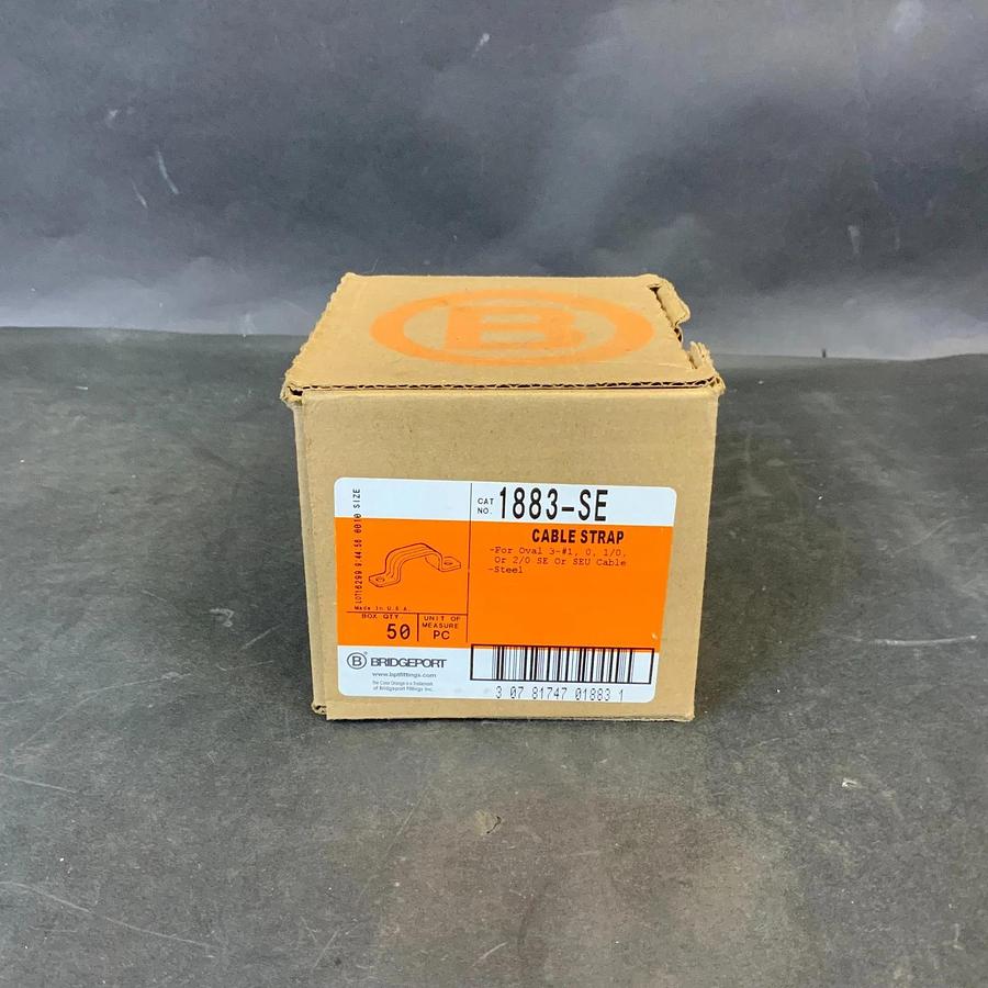 BRIDGEPORT 1883-SE CABLE STRAP - BOX OF 50 ($45 OBO)