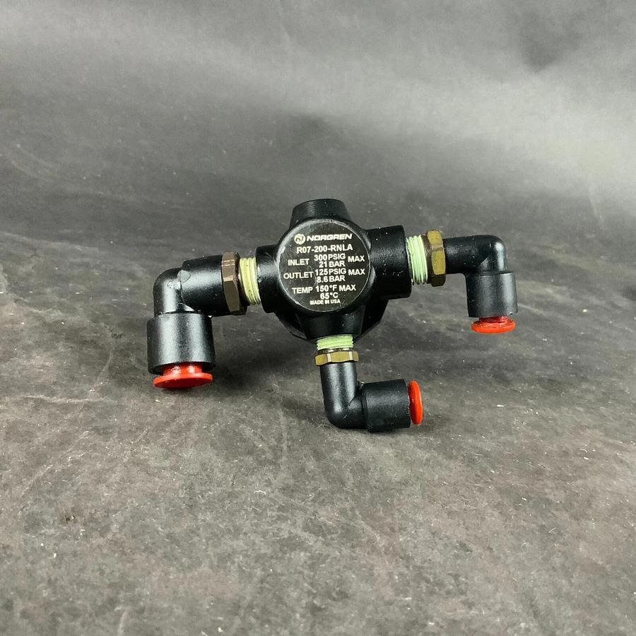 Used NORGREN R07-200-RNLA MINI AIR REGULATOR ($20 OBO)