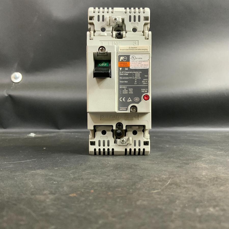Used FUJI ELECTRIC BW50RAGU-2P003 2 POLE 240V AC ( $15 OBO)