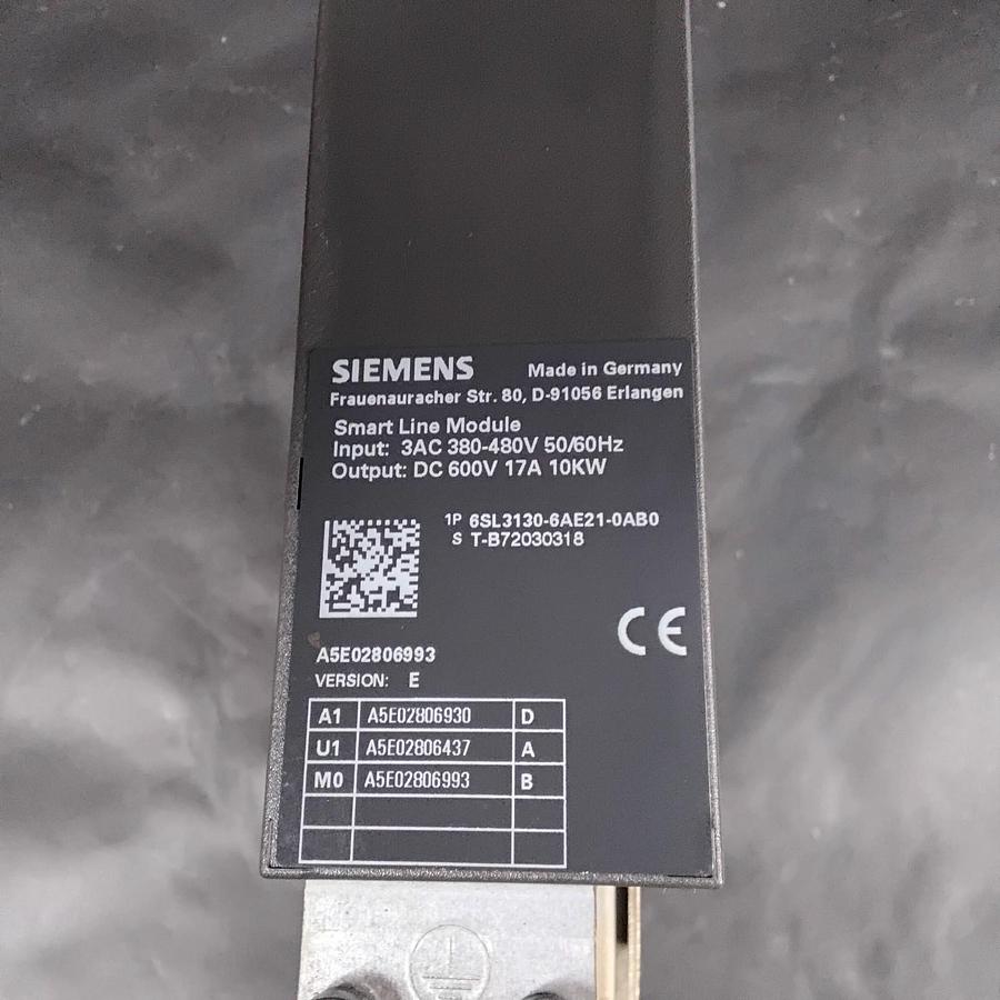 Used SIEMENS 6SL3130-6AE21-0AB0 SMART LINE MODULE ($700 OBO)