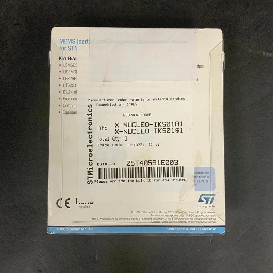 Used ST X-NUCLEO-IKS01A1 MULTI-SENSOR BOARD ($45 OBO)