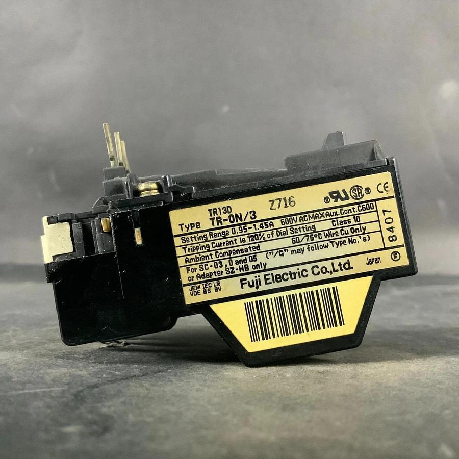 Used FUJI ELECTRIC TR-ON/3 OVERLOAD RELAY ($13 OBO)