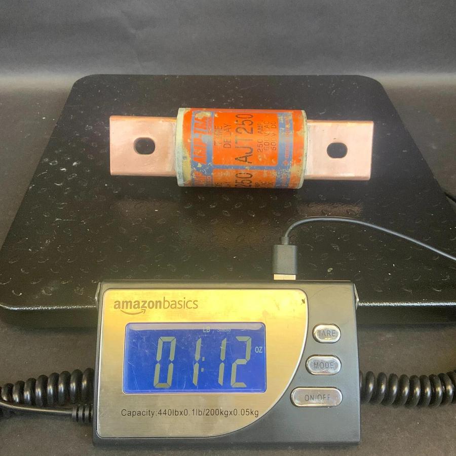 Refurbished FERRAZ SHAWMUT GOULD AJT250 FUSE ($25 OBO) - REFURBISHED