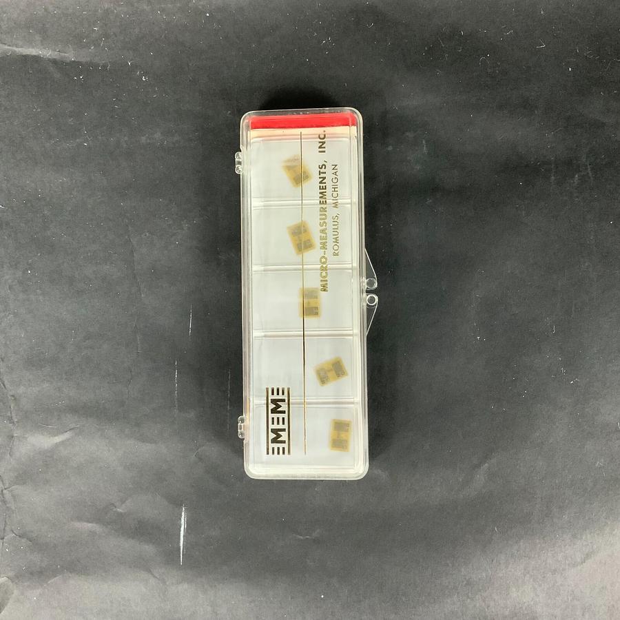 Used MICRO-MEASUREMENTS SA-06-125MG-120 PRECISION STRAIN GAUGE - BOX OF 5 ($25 OBO)