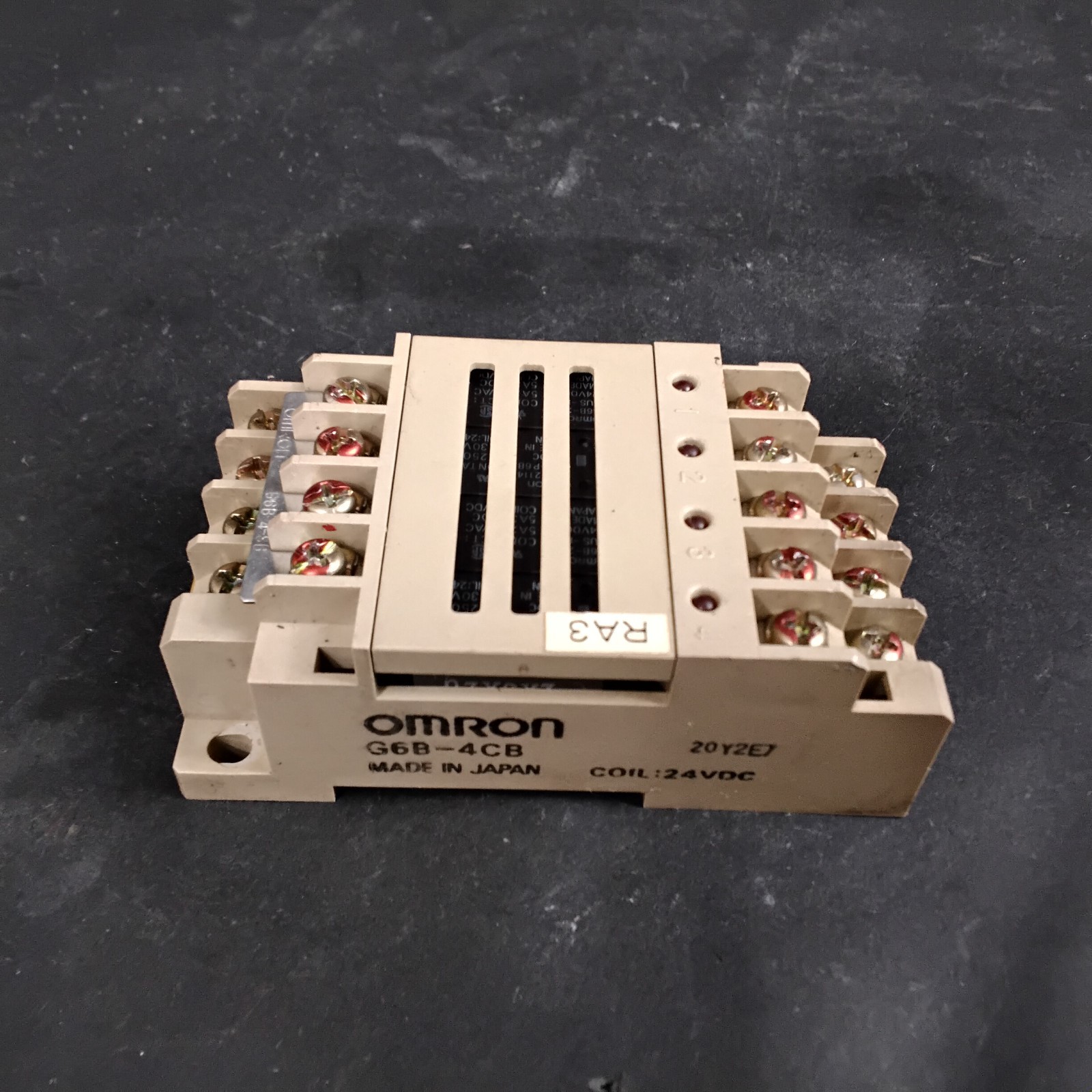 Used OMRON G6B-4CB TERMINAL RELAY ($15 OBO)