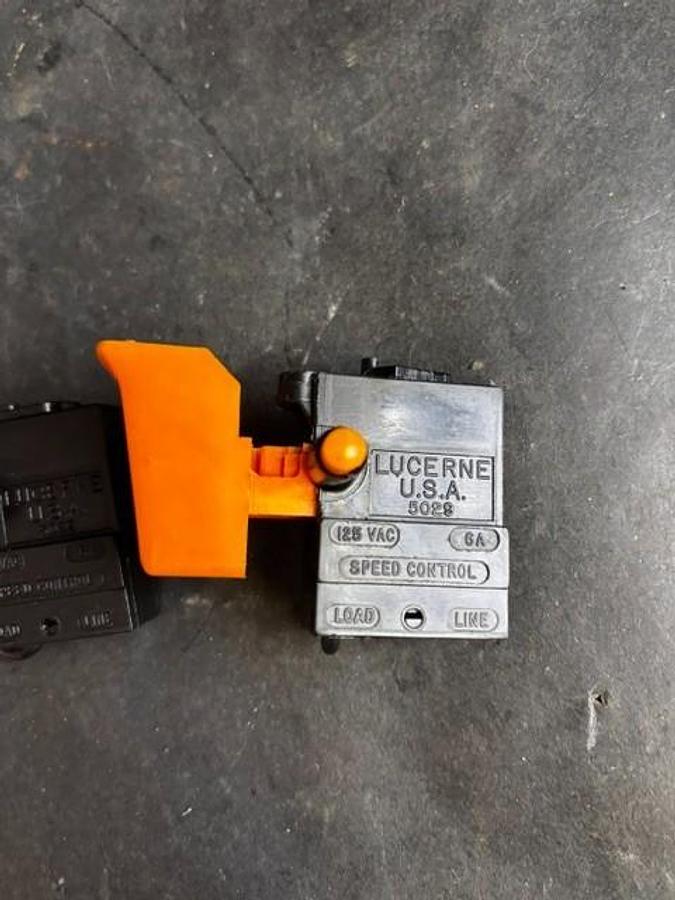 Used MILWAUKEE 65-01-1110 SPEED CONTROL SWITCH - GROUP OF 2 ($13 OBO)