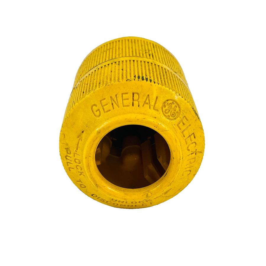 Used GENERAL ELECTRIC GLD1531 TWIST LOCK MALE PLUG 30A 250V 3-PHASE