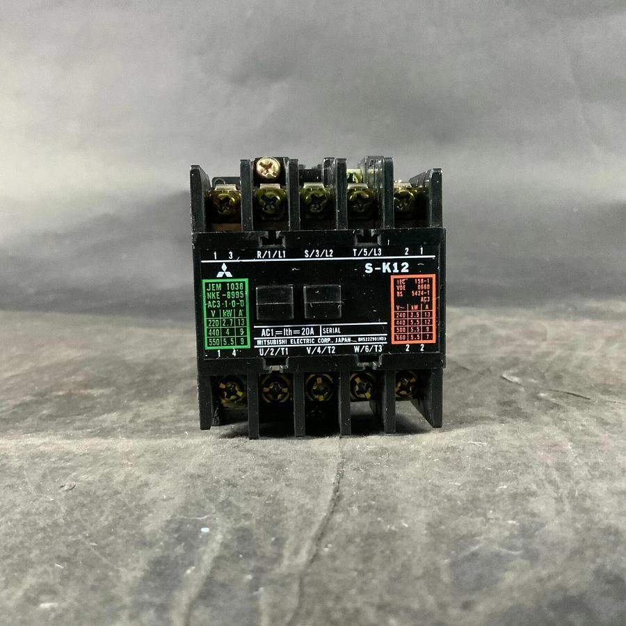 Used MITSUBISHI S-K12-111 MAGNETIC CONTACTOR ($25 OBO)