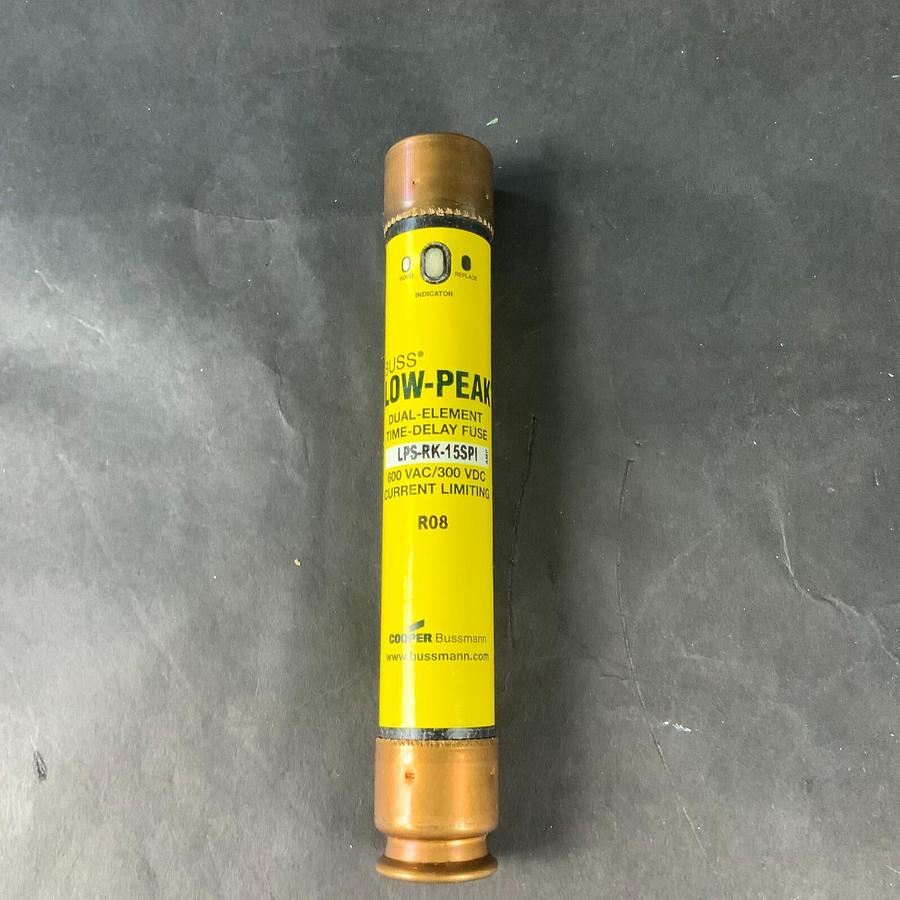 Used BUSSMANN LPS-RK-15SPI TIME DELAY FUSE ($15 OBO)