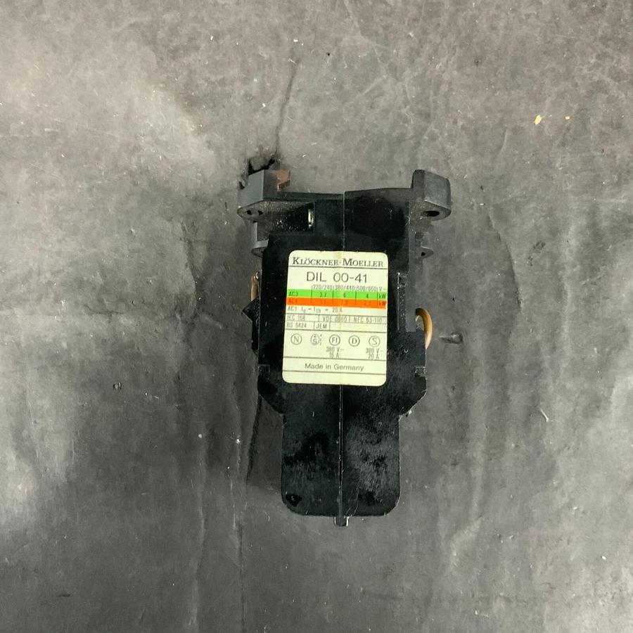 Used KLOCKNER MOELLER DIL 00-41 220/240V CONTACTOR ($45 OBO)