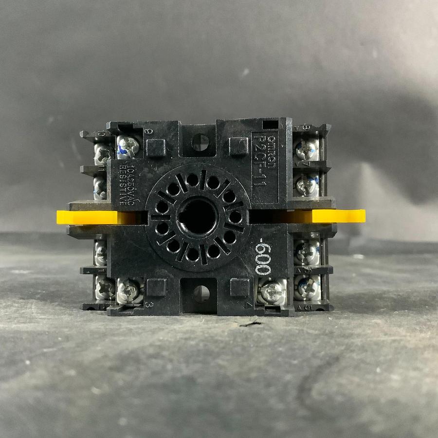 Used OMRON P2CF-11-600 RELAY SOCKET BASE ($8 OBO)