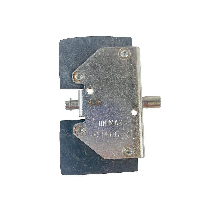 Used UNIMAX 23TL6-4 SPRING LOADED PLUNGER DUAL MICROSWITCH INTERLOCK SPDT REFURBISHED