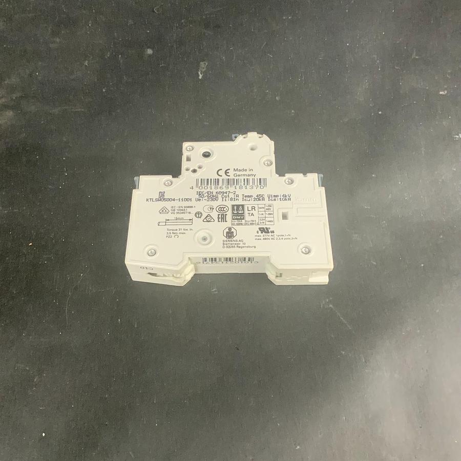 Used SIEMENS 5SY4110-7 CIRCUIT BREAKER ($10 OBO)