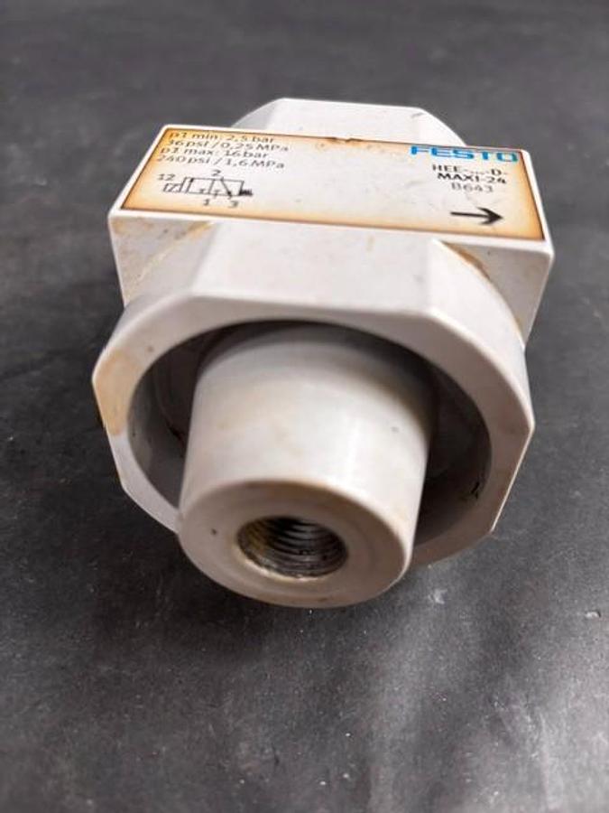 Used FESTO HEE-D-MAXI-24 VALVE ($75 OBO)