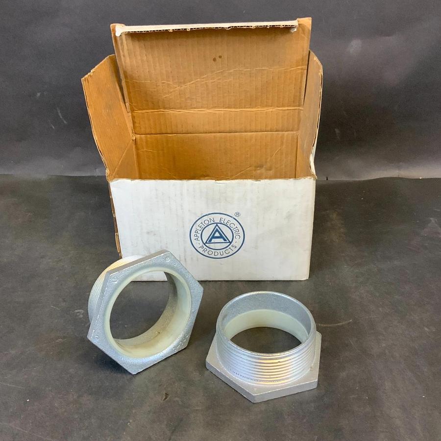 APPLETON CN300I 3” INSULATED BUSHED NIPPLE - BOX OF 4 ($150 OBO)