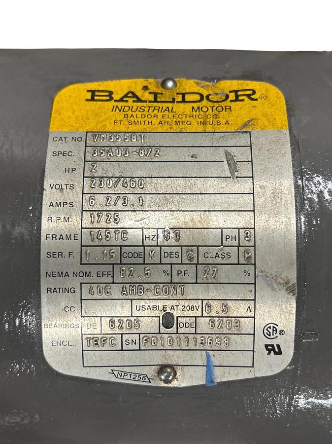 Refurbished FALK Gear Ratio Reducer with 5HP Motor ($5500 OBO)