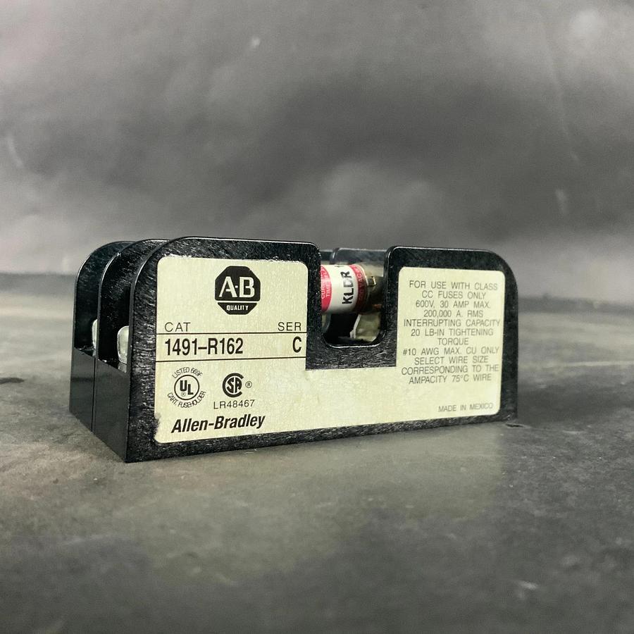 Used ALLEN BRADLEY 1491-R162 SER C FUSE HOLDER ($12 OBO)