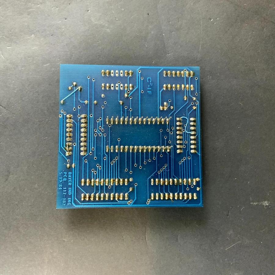 Used BAYER INDUSTRIES 117-182 REV 5-19-84 PC BOARD ($20 OBO)