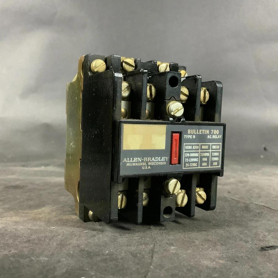 Used ALLEN BRADLEY 700-N800A1 SERIES C INDUSTRIAL RELAY ($15 OBO)