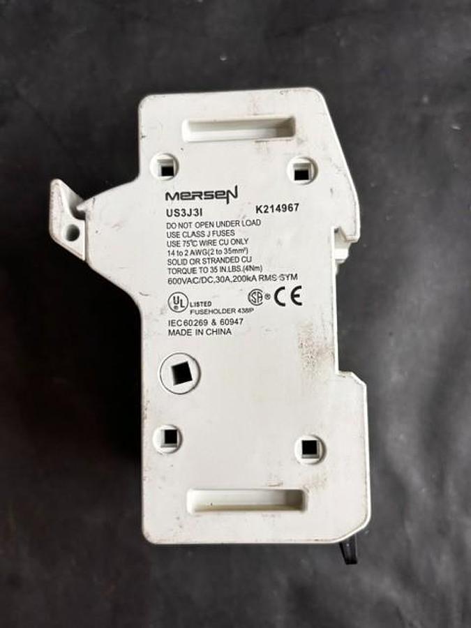 Used FERRAZ SHAWMUT US3J3I FUSE HOLDER ($30 OBO)
