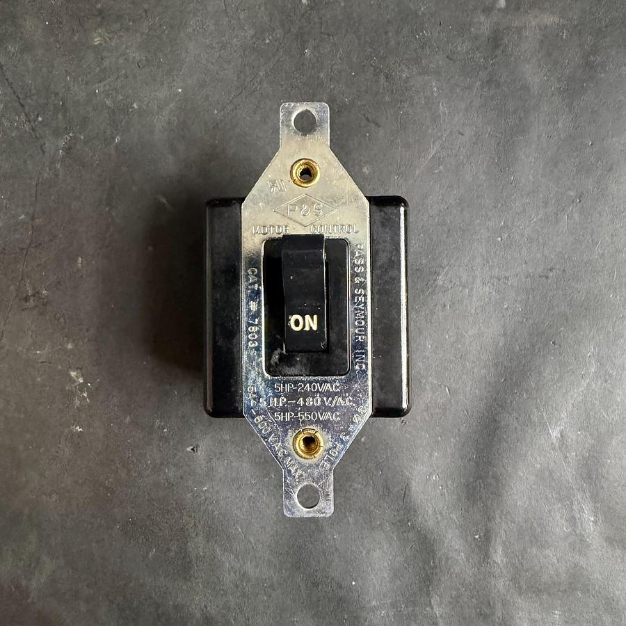 Used PASS & SEYMOUR 7803 MANUAL MOTOR CONTROL ($17 OBO)
