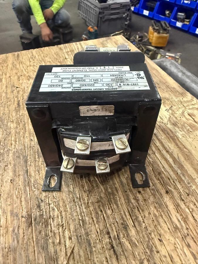 Used ALLEN BRADLEY 1497 N16 TRANSFORMER