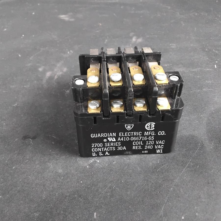 Used GUARDIAN ELECTRIC A410-066716-65 RELAY ($25 OBO)