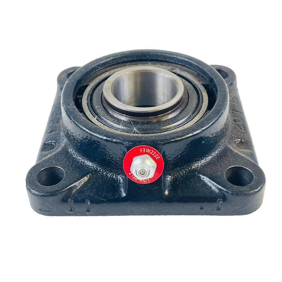 Used LINK BELT F3W222E 1-3/8 IN BALL BEARING FLANGE BLOCK BEARING REFURBISHED