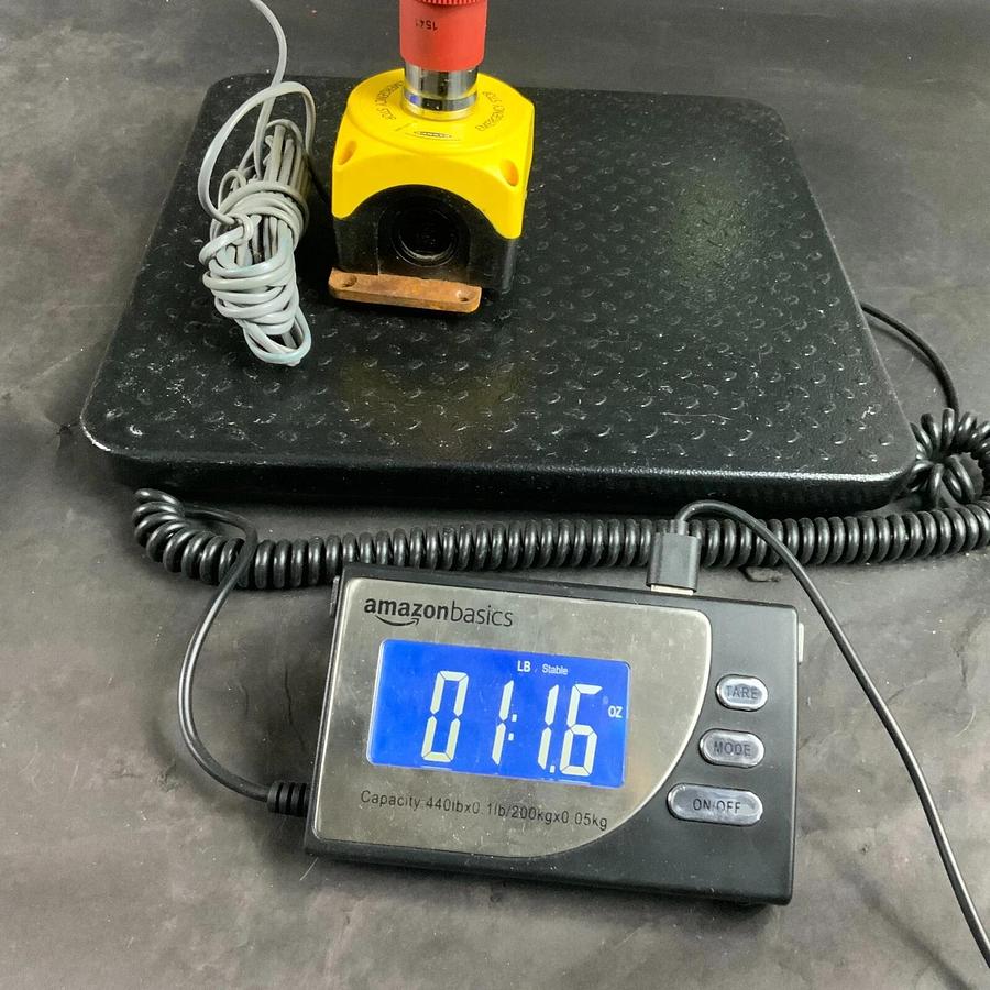 Used BANNER ESL-30/60-120656 EMERGENCY STOP BUTTON ($100 OBO)