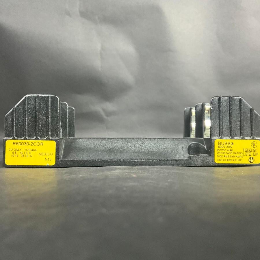 BUSSMANN R60030-2COR FUSE BLOCK ($12 OBO) - NEW NO BOX