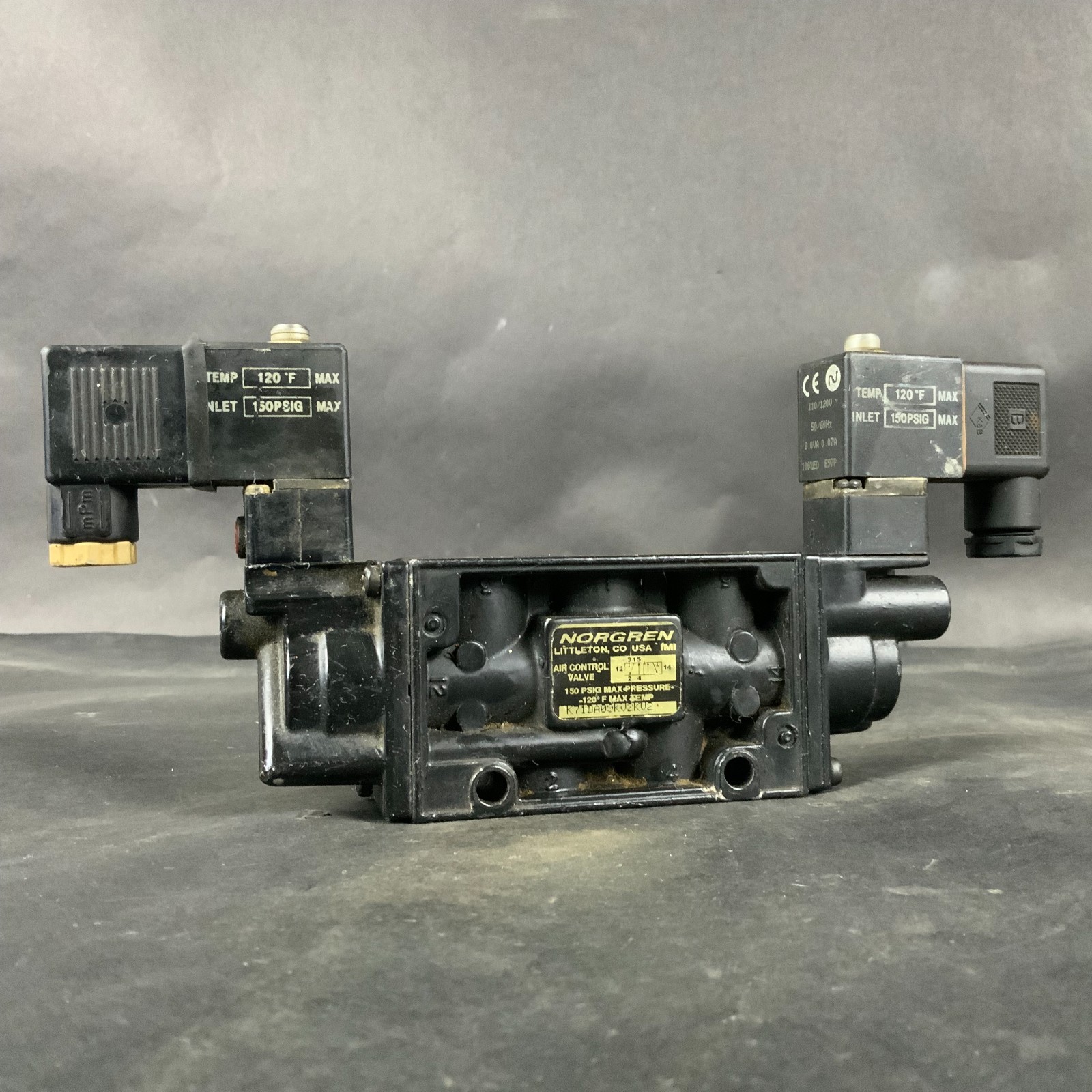 Used NORGREN K71DA00KVZKV2 SOLENOID VALVE ($120 OBO)