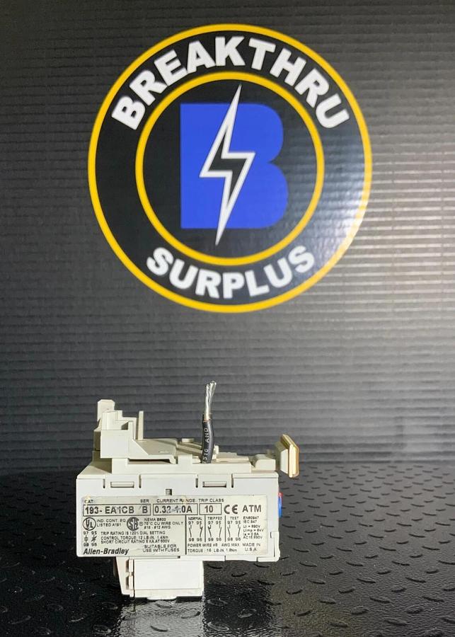 Used ALLEN BRADLEY 193-EA1DB ($19.99/EACH OBO)