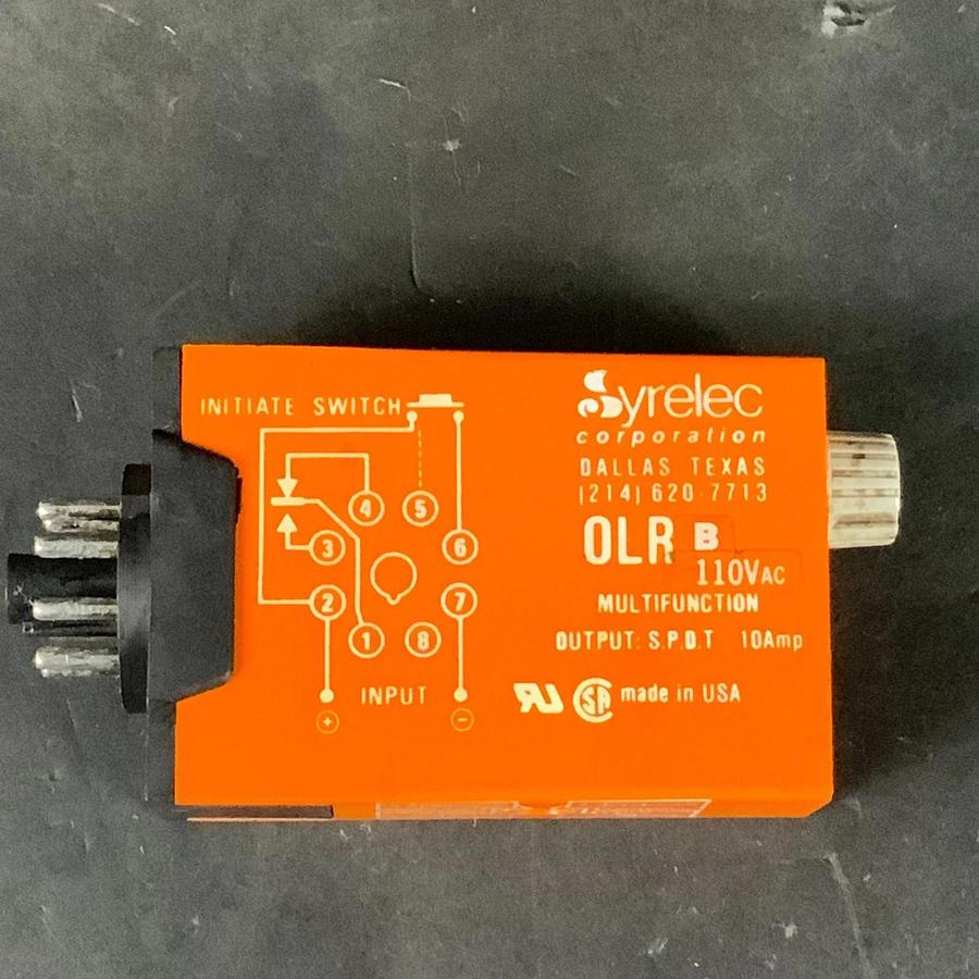 Used SYRELEC OLR SERIES B  Time Relay Multifunction ($35 OBO)