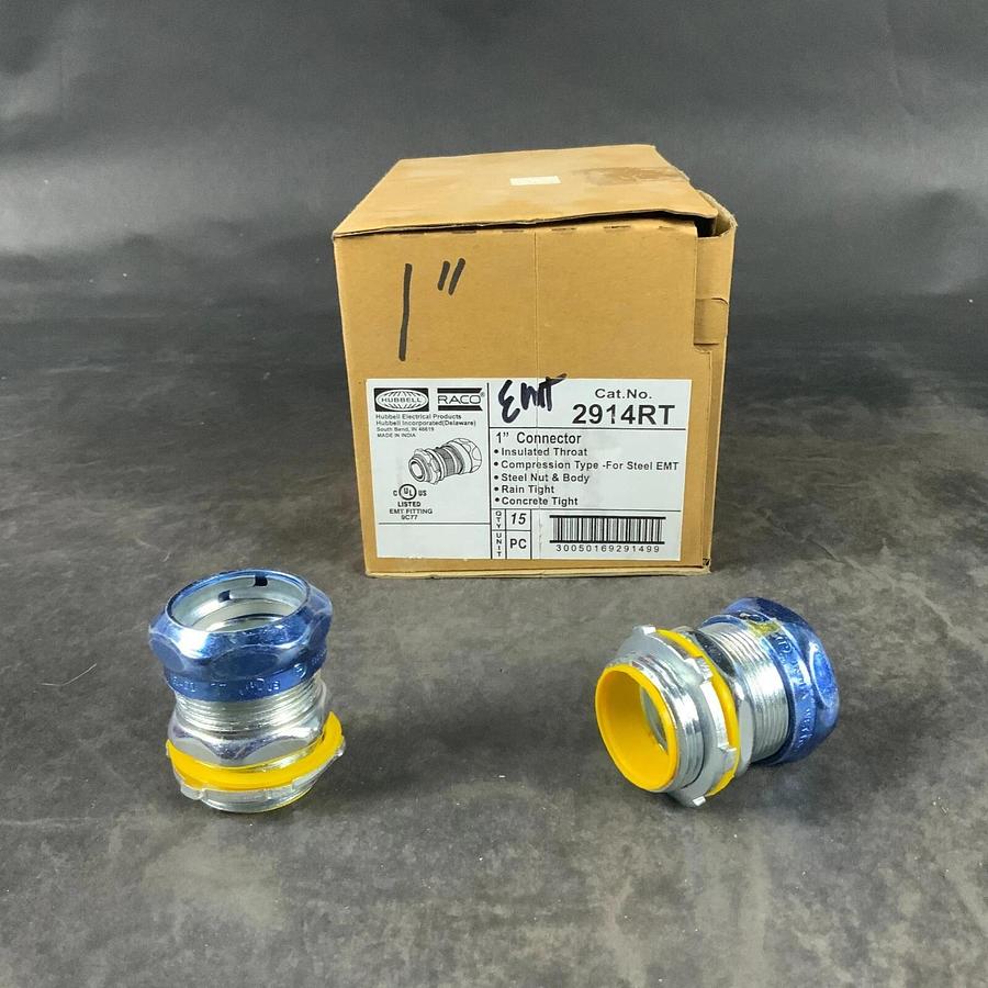 Used RACO 1” 2914RT CONNECTOR - SET OF 15 ($45 OBO)