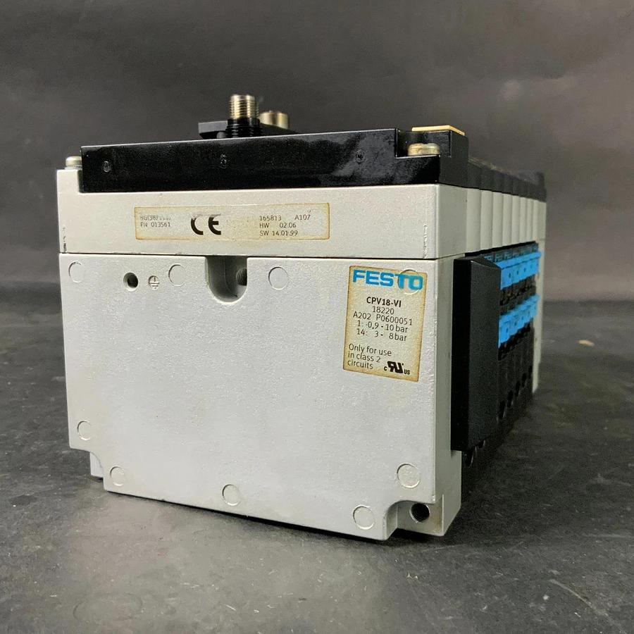 Used FESTO CPV18-VI SOLENOID VALVE MANIFOLD ($350 OBO)