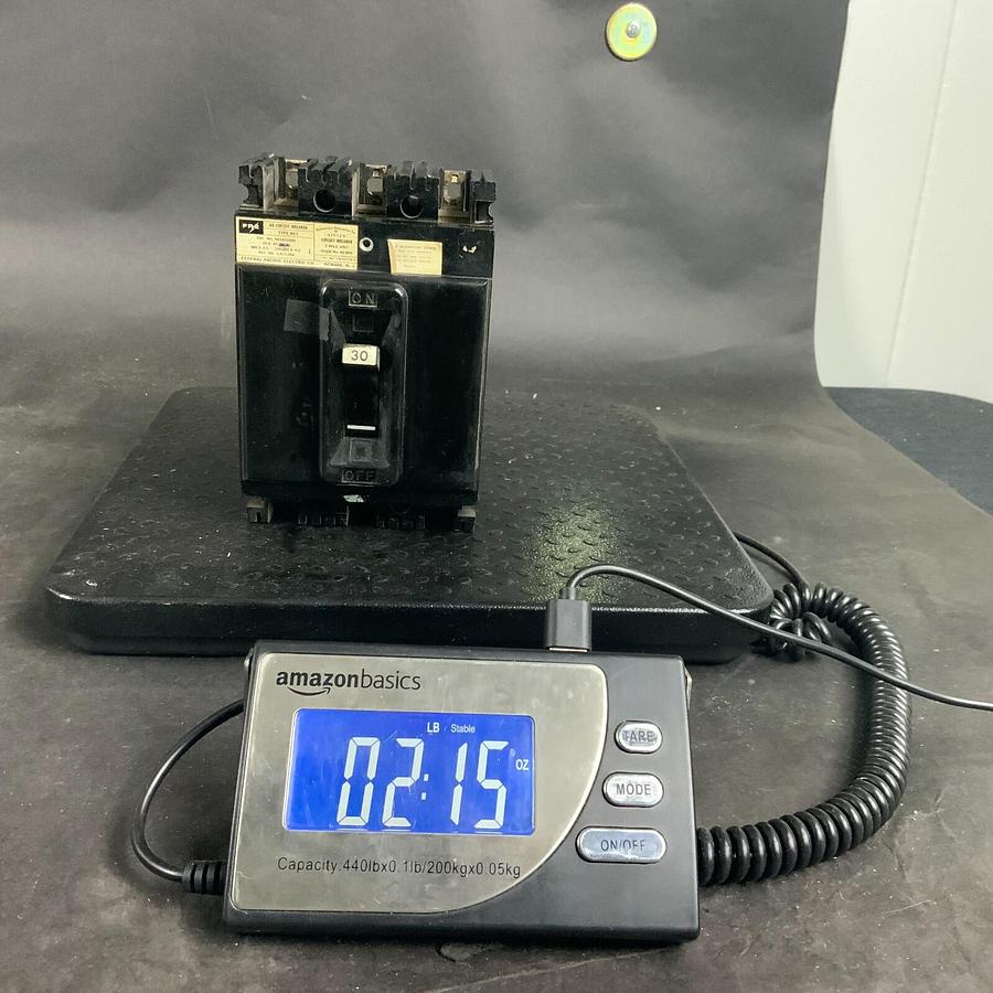 Used FEDERAL PACIFIC ELECTRIC NEF431030 CIRCUIT BREAKER ($85 OBO)