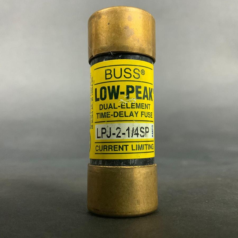 Used BUSSMANN LOW-PEAK LPJ-2-1/4SP FUSE - SET OF 2 ($12 OBO)
