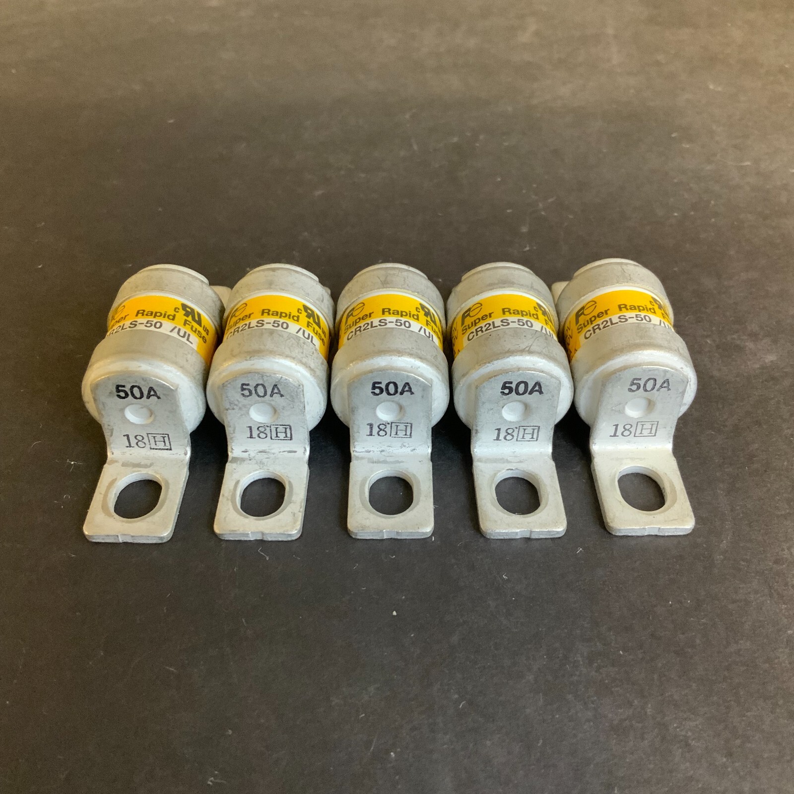 Used FUJI ELECTRIC CR2LS-50 SUPER RAPID FUSE - SET OF 5 ($60 OBO)