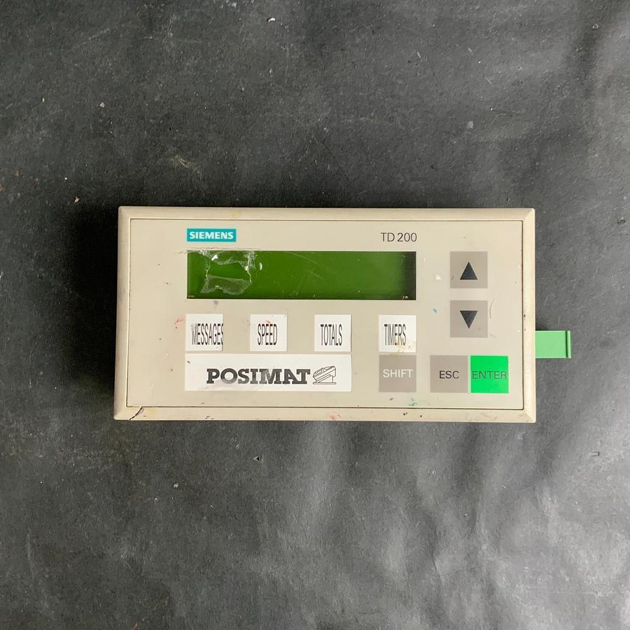 Used SIEMENS TD200 OPERATOR INTERFACE *PARTS ONLY* ($40 OBO)