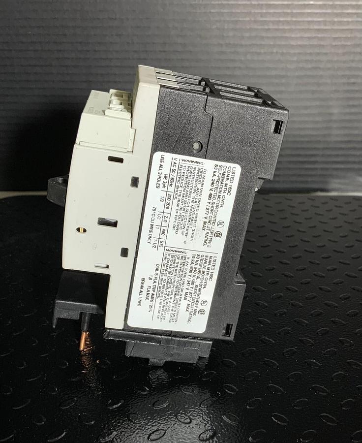 Used SIEMENS 3RV1011-1BA10 ($84.99/EACH OBO)