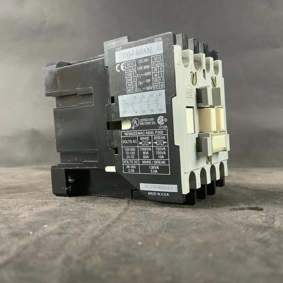Used ALLEN BRADLEY 700-F400A1 C CONTROL RELAY ($15 OBO)