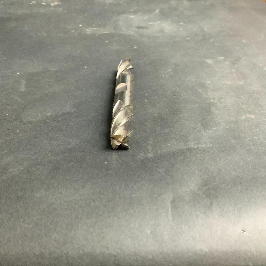 Used unbranded 1/2”X1/2” HSS 4-FLUTE DOUBLE END MILL ($10 OBO)